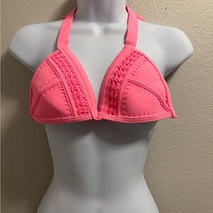 Triangl Swimwear Pink Bikini Top